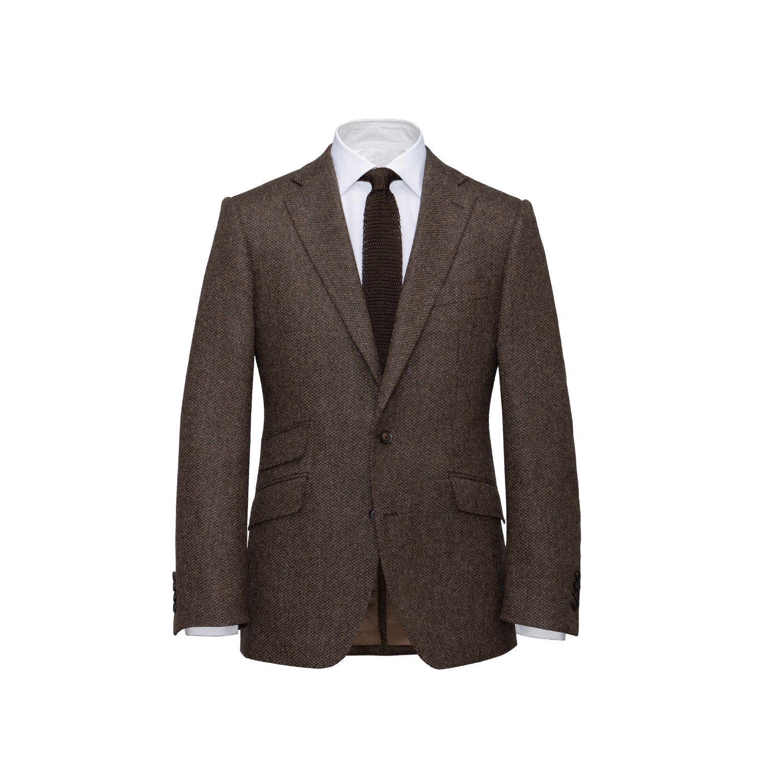 Anthony Sinclair Brown Barleycorn Tweed Jacket