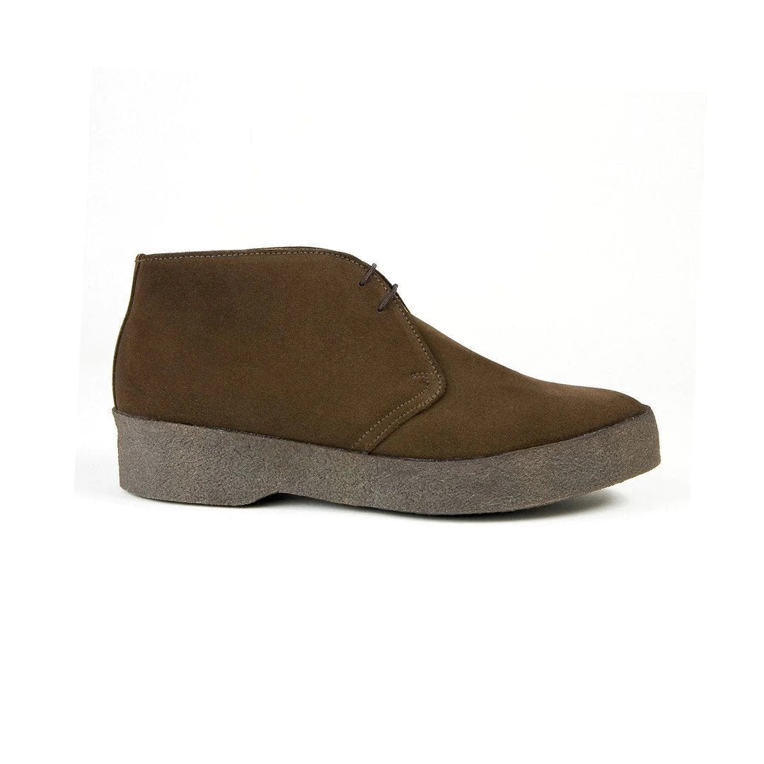 Sanders & Sanders Chukka Boot in Snuff Suede Anthony Sinclair