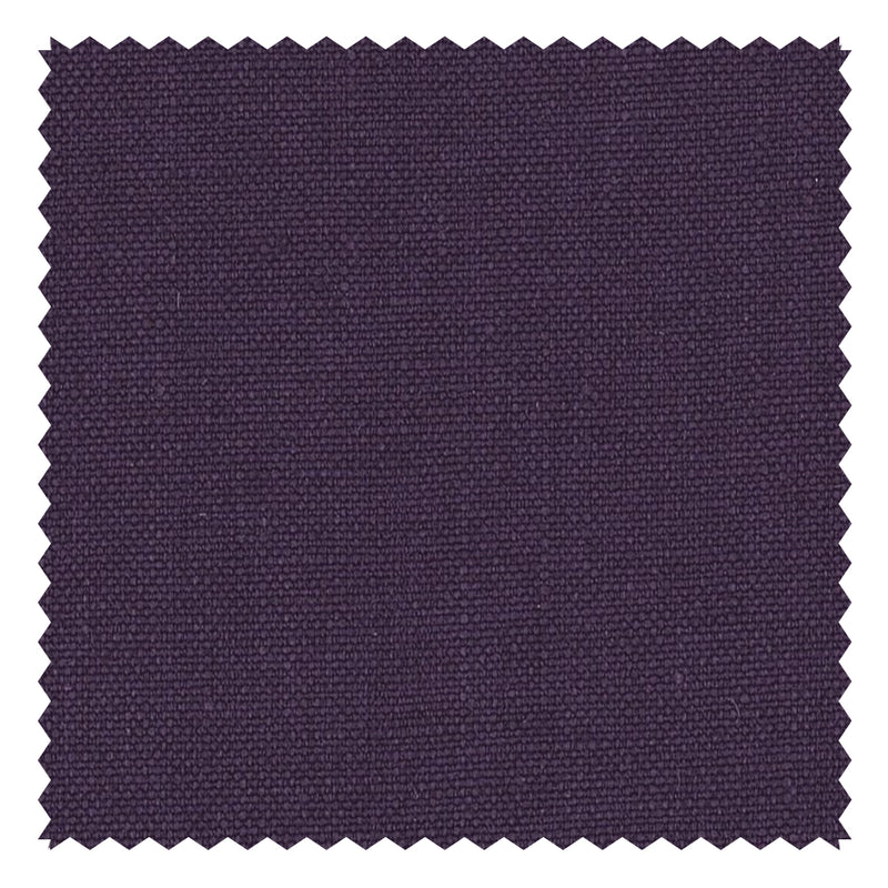 Aubergine Solid "Linen Collection"