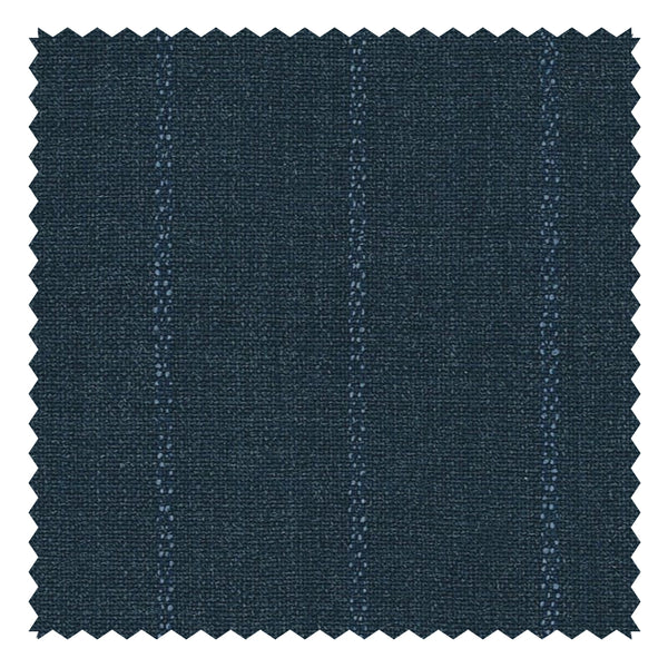 Navy Tonal Boucle Stripe "Eco-Traveller" Suiting