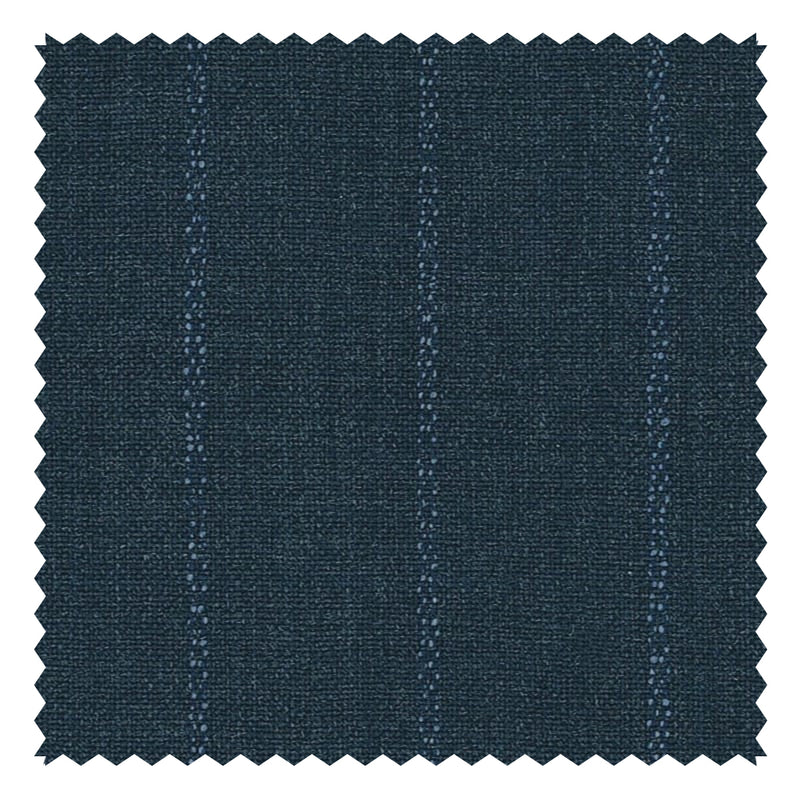 Navy Tonal Boucle Stripe "Eco-Traveller" Suiting