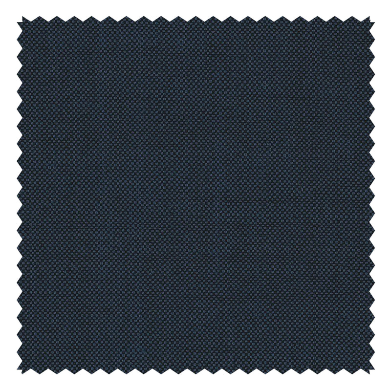 Dark Petrol Blue Contrast "English Mohairs" Suiting