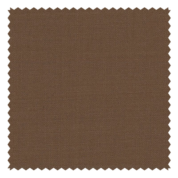 Dark Tan Solid "English Mohairs" Suiting