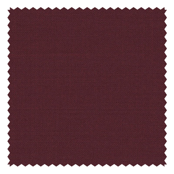 Wine Solid "English Mohairs" Suiting