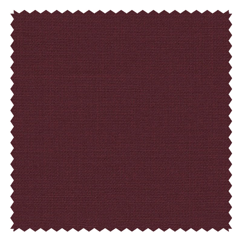 Wine Solid "English Mohairs" Suiting