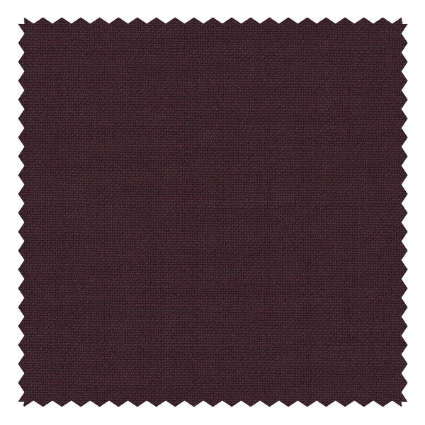 Plum Solid "English Mohairs" Suiting