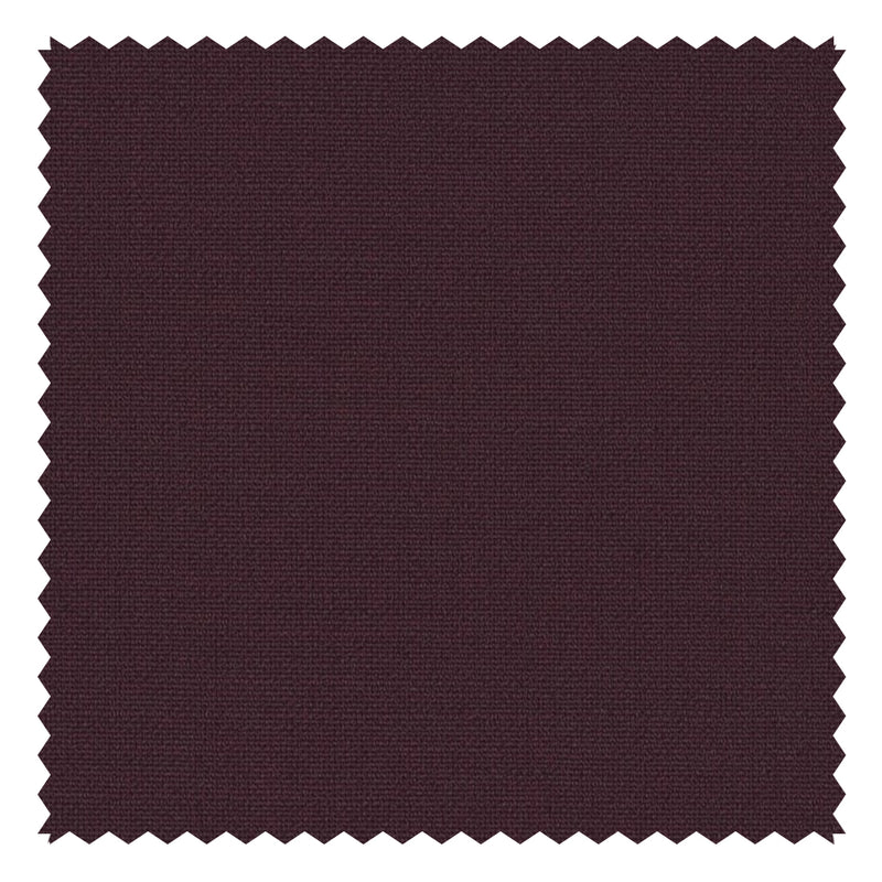 Plum Solid "English Mohairs" Suiting