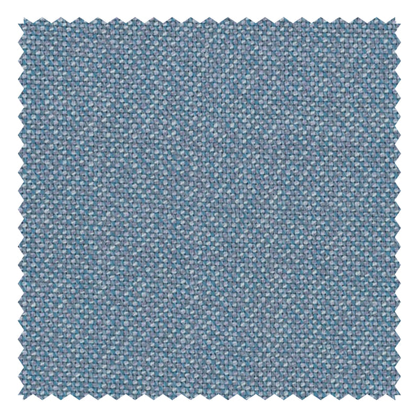 Pale Blue/Silver Contrast 3 Ply "Airesco" Suiting