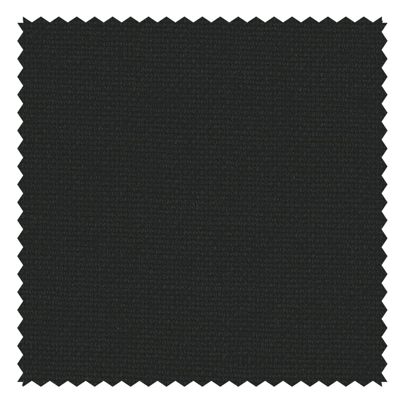 Black Solid 3 Ply "Airesco" Suiting