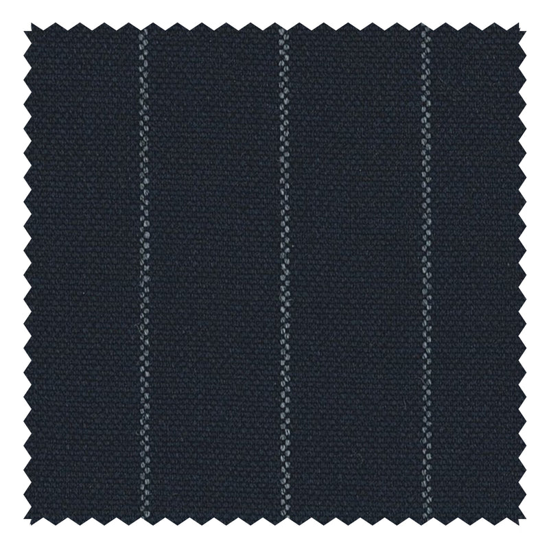 Navy Chalk Stripe "Crispaire" Suiting