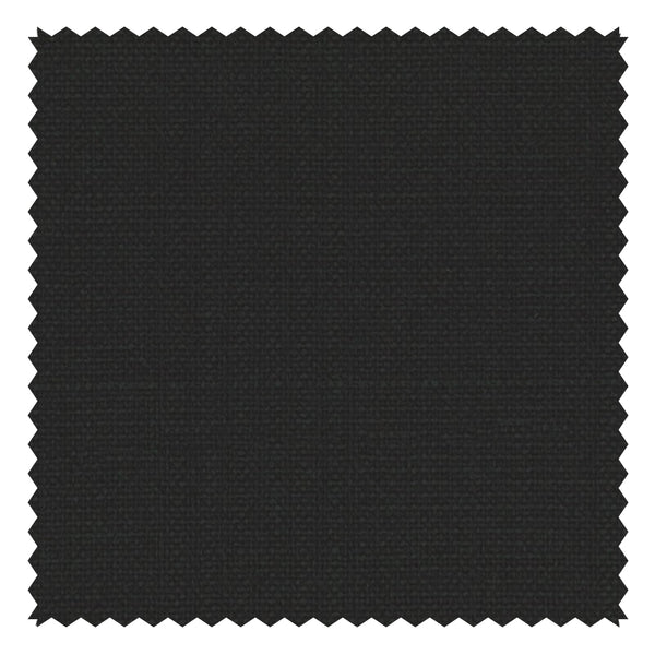 Black Corded Check (Plaid) "Crispaire" Suiting
