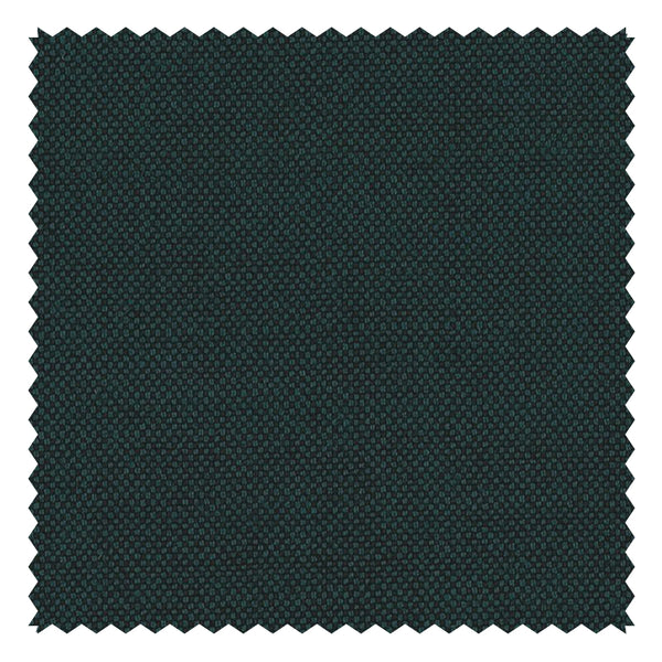 Emerald/Black Contrast Solid "Crispaire" Suiting