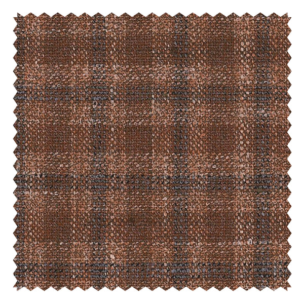 Brown Block Check (Plaid) "Crystal Springs" Jacketing