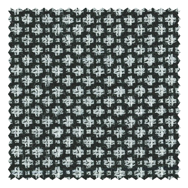 Black And White Diced Weave "Crystal Springs" Jacketing