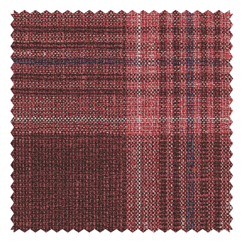 Merlot Glen Check (Plaid) Fancy "Crystal Springs" Jacketing