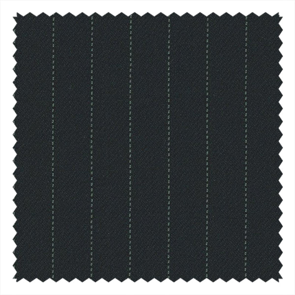 Navy Pin Dot Stripe "Perennial Classics" Suiting