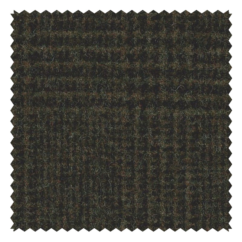 Brown Glen Check (Plaid) "Classic Woollen Flannel"