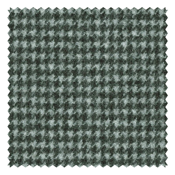 Black & White Houndstooth "Classic Woollen Flannel"