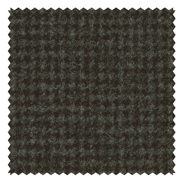 Dark Grey Houndstooth "Classic Woollen Flannel"