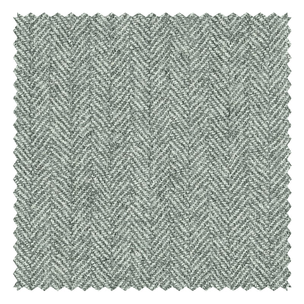 Silver Grey Herringbone "Ascot Soft Touch & Classics" Jacketing