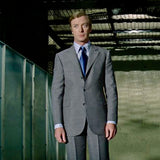 Mid-Grey Sharkskin 'Italian Job' Suit