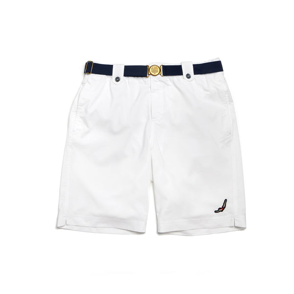 White Bondi Colt Long Swim Shorts