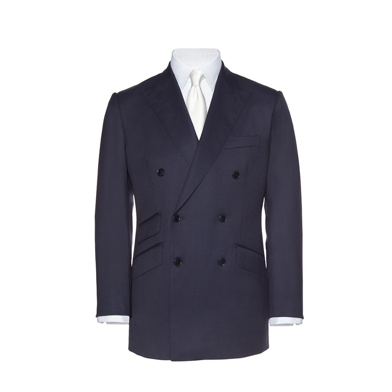 Dark Navy Twill 'Italian Job' Suit