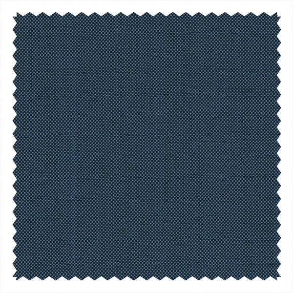 Petrol Blue Solid "Classic Mohair" Suiting