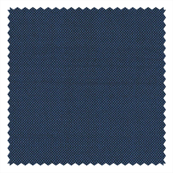 Lapis Blue Contrast "Classic Mohair" Suiting