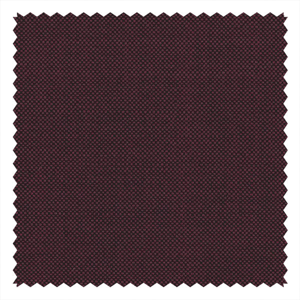 Dark Magenta Contrast "Classic Mohair" Suiting