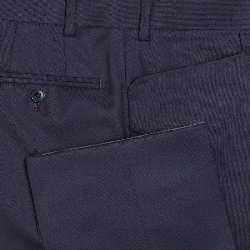 Dark Navy Twill 'Italian Job' Suit