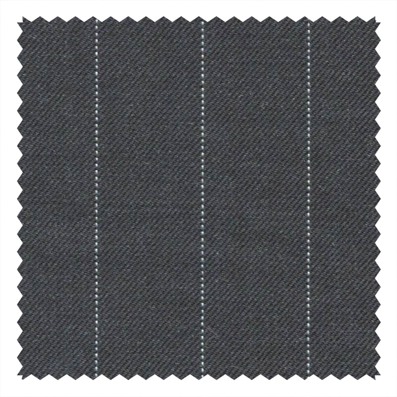 Grey Pin Dot Stripe "Royal Mile 1976" Suiting