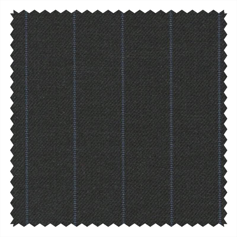 Dark Grey with Blue Stripe "Royal Mile 1976" Suiting