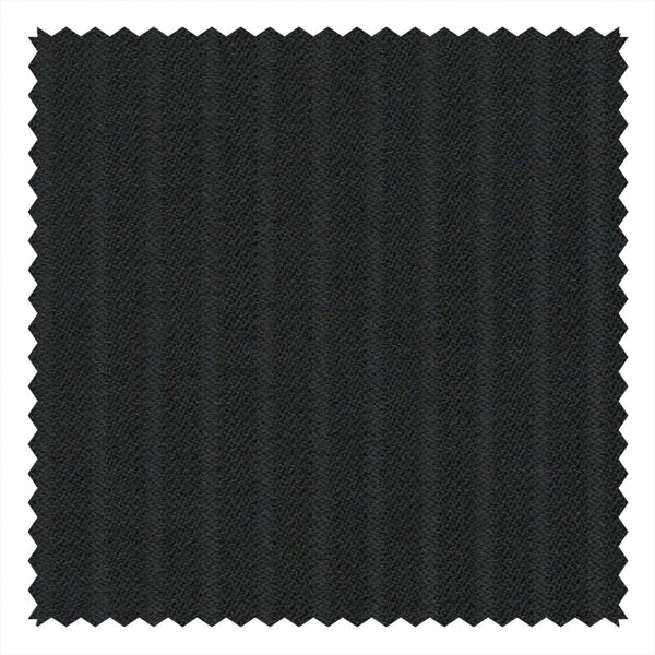 Black Self Stripe "Royal Mile 1976" Suiting