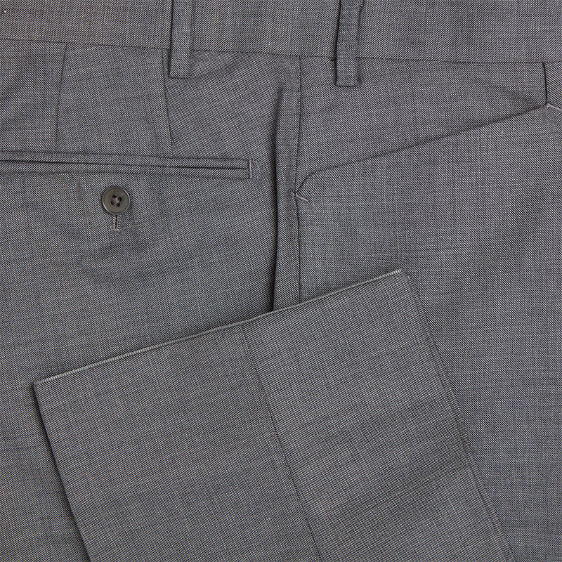Mid-Grey Sharkskin 'Italian Job' Suit