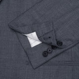 Two-Piece Grey Glen Check Lightweight Suit