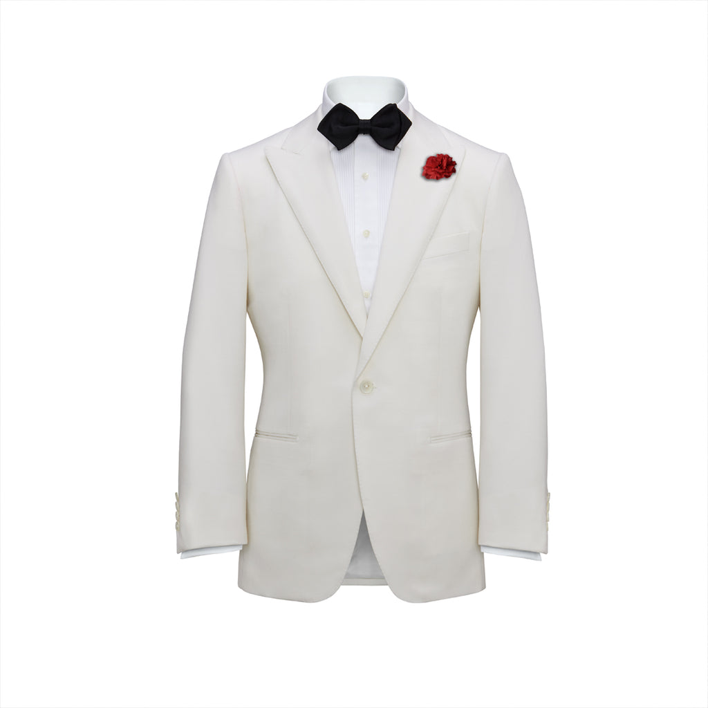 Ecru Peak Lapel Dinner Jacket – Anthony Sinclair