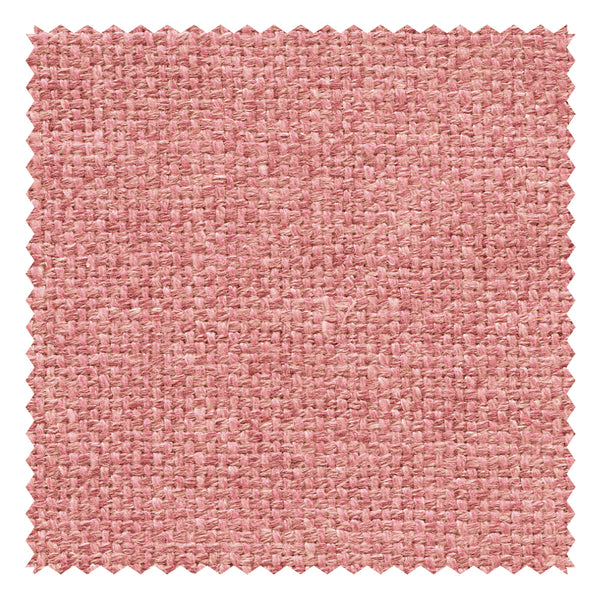 Rose Pink "Hopsack" Silk/Linen/Wool