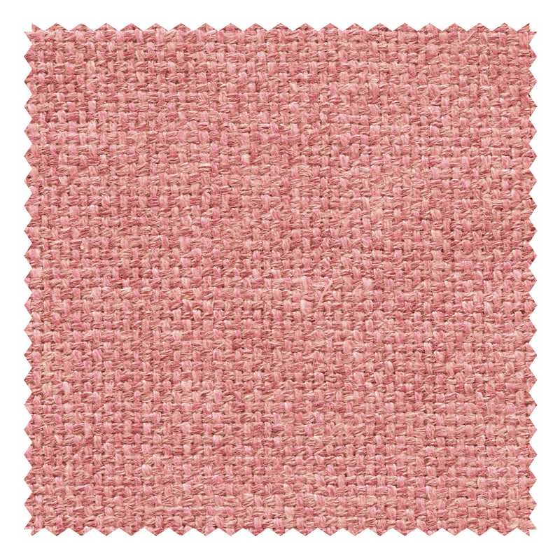 Rose Pink "Hopsack" Silk/Linen/Wool