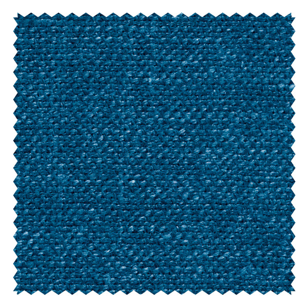 Bright Blue "Hopsack" Silk/Linen/Wool