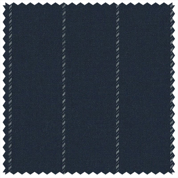 Navy Pearl Stripe "Gostwyck Lightweight" Suiting