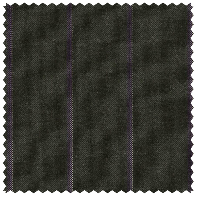 Dark Brown/Plum Stripe "Gostwyck Lightweight" Suiting