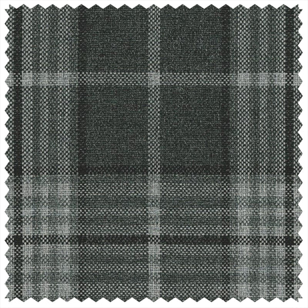 Charcoal Tonal Glen Check "Summer Ascot" Jacketing