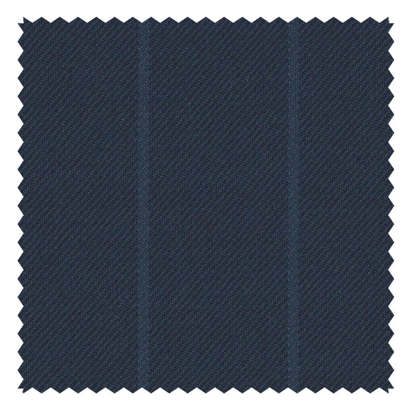 Bright Navy Wide Chalk Stripe "Cape Horn" Suiting