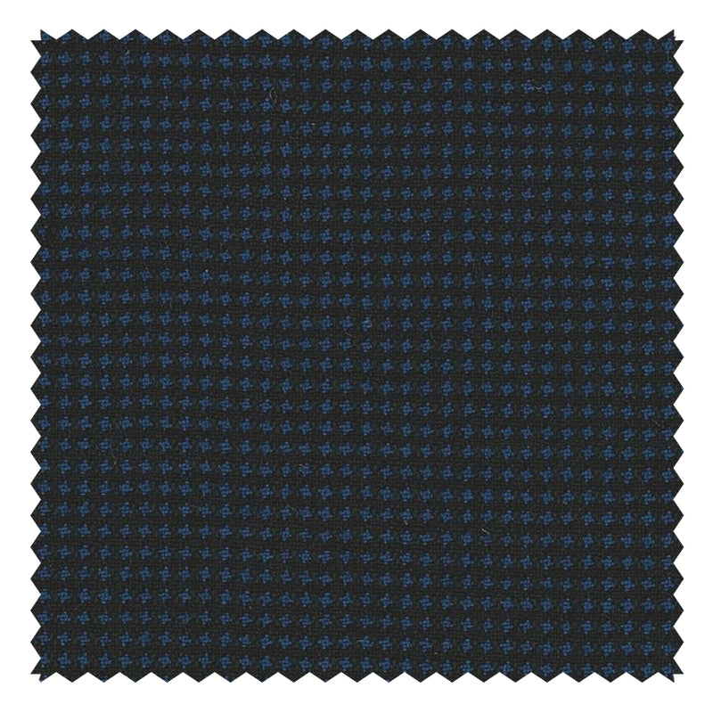 Bright Blue Diamond Weave "Cape Horn" Suiting