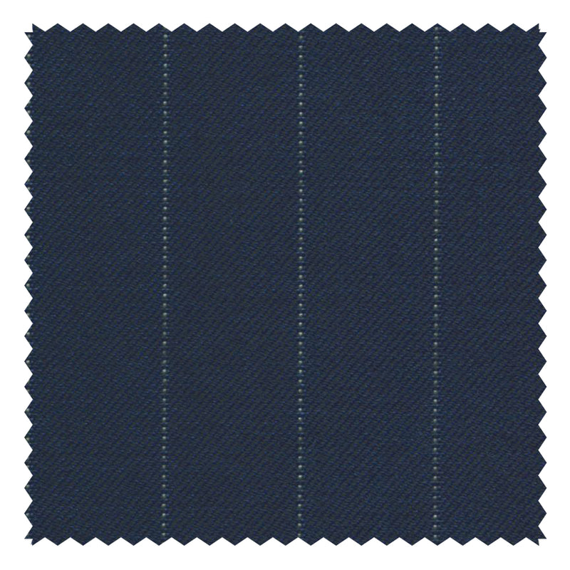 Royal Blue Pin Dot Stripe "Target" Suiting