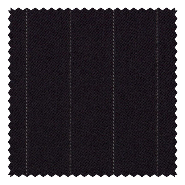 Navy with Pearl Pin Dot Stripe "Target" Suiting