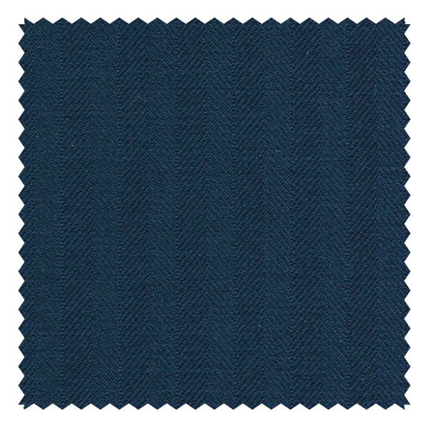 French Blue Herringbone "Target" Suiting