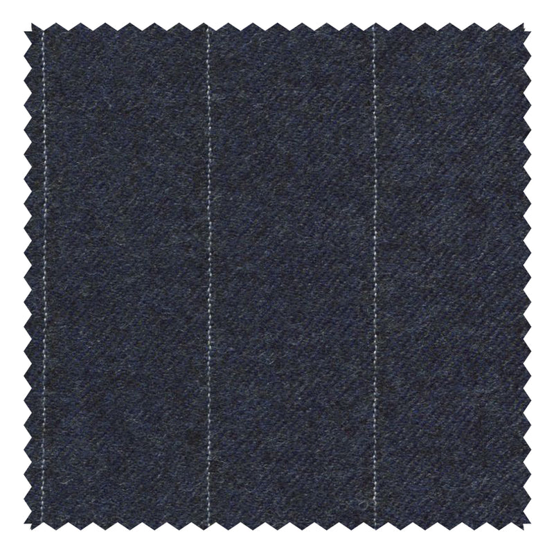Mid Blue Laceline Stripe "Classic Worsted Flannel"