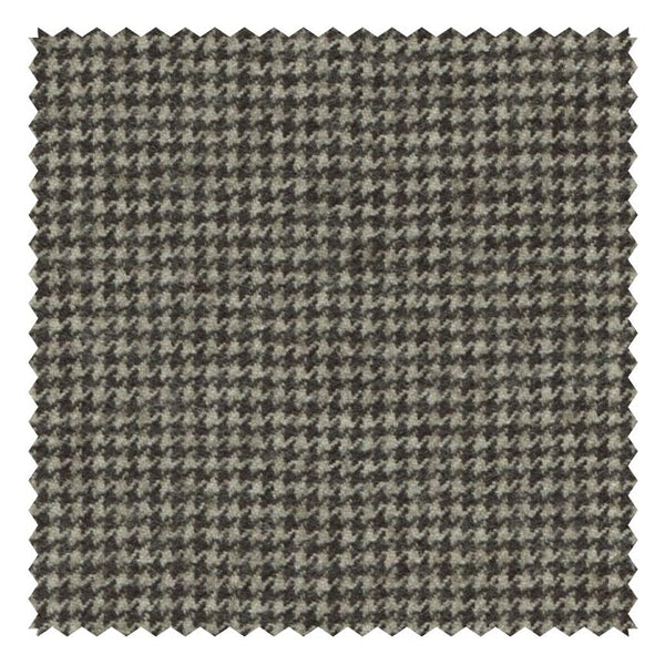 Black and White Houndstooth "Classic Worsted Flannel"